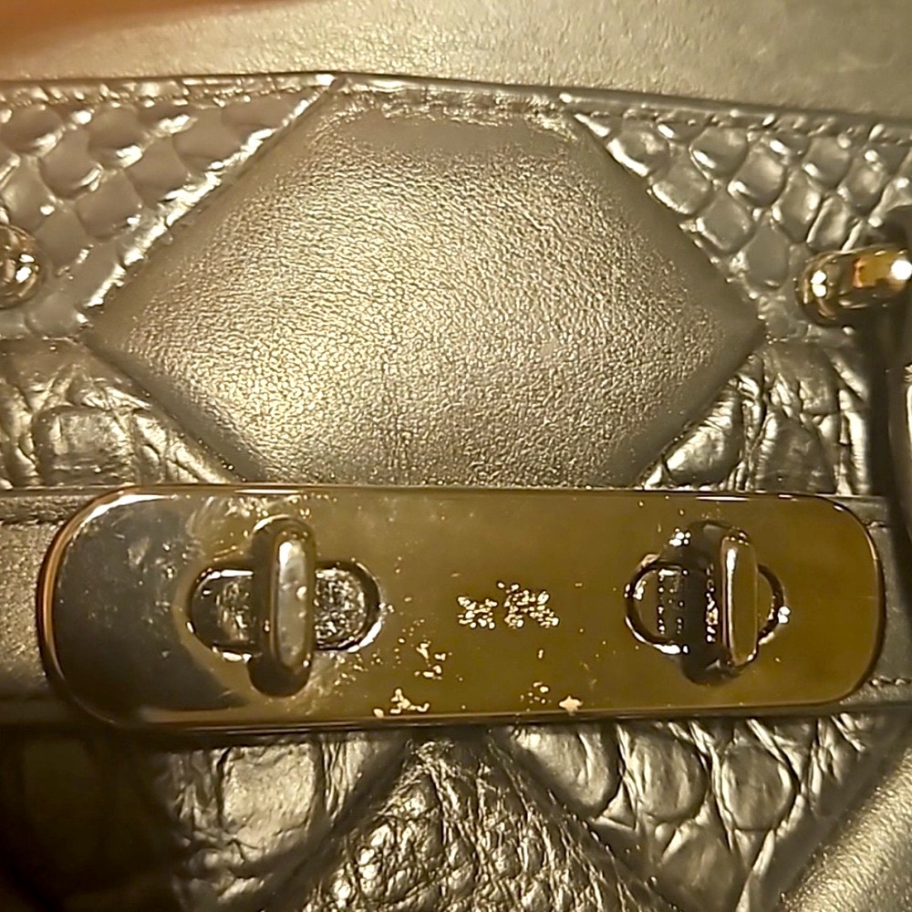 Coach 36004 Swagger Patchwork Pebble Satchel Shou… - image 6